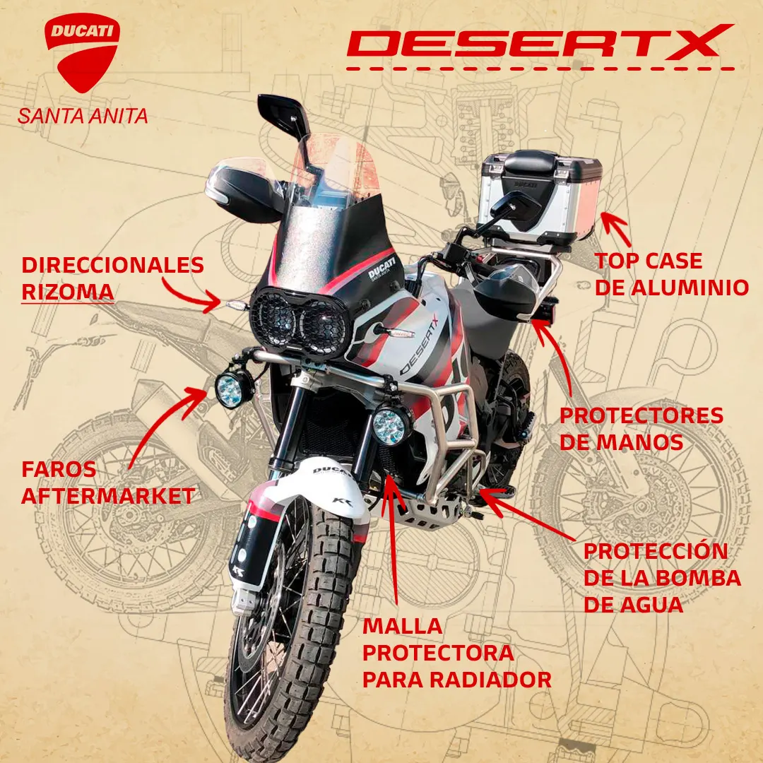Ducati DesertX Personalizada